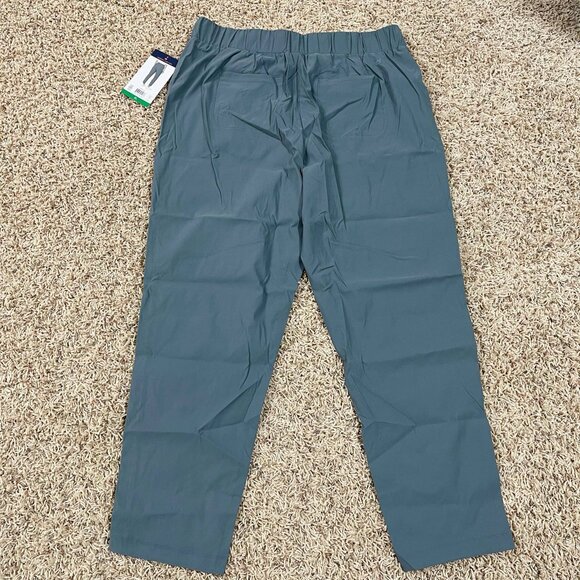 Modern Ambition Women’s High Rise Travel Pants Blue, Size XL (New) - Picture 8 of 15